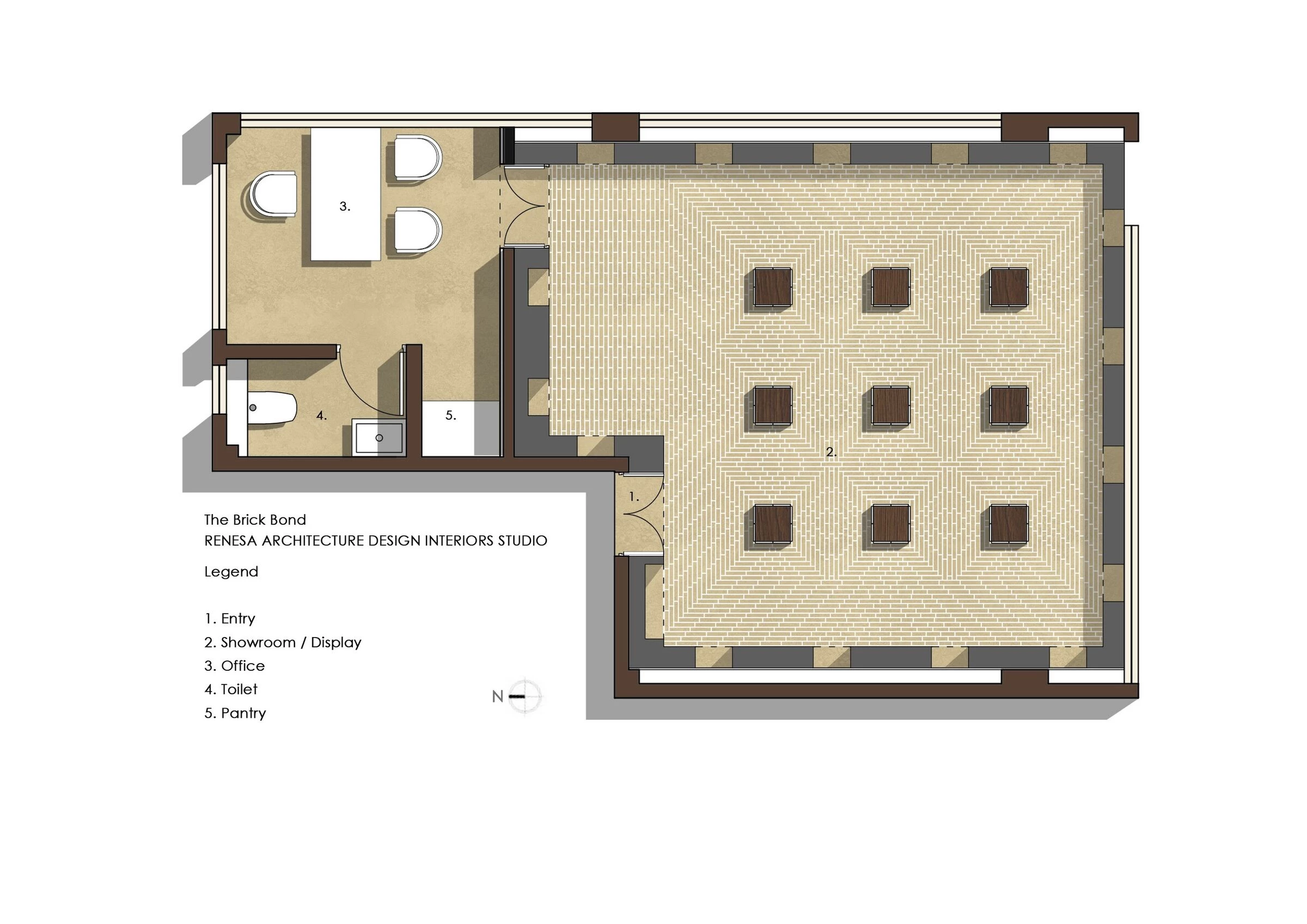 砖砌体丨印度新德里-18