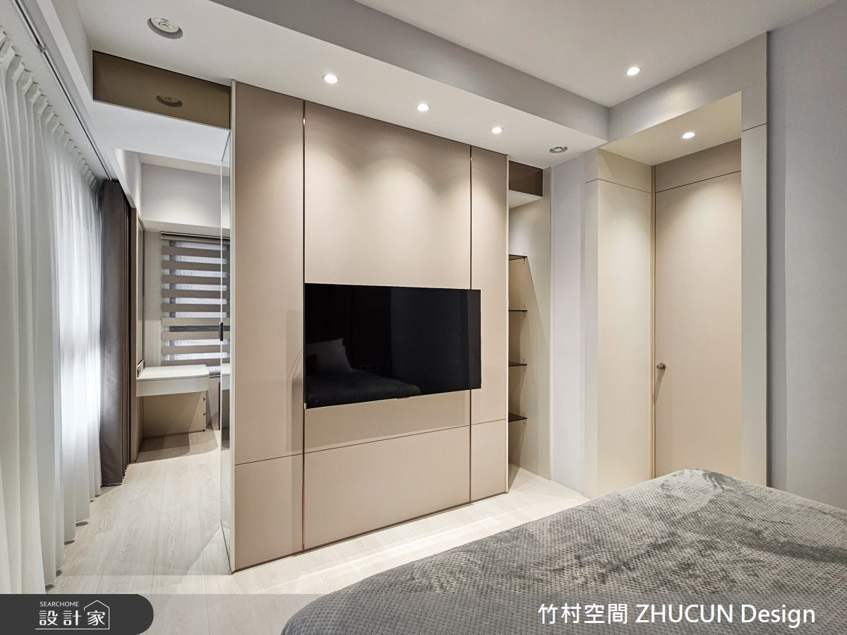 竹村·36轻。曦Light。Sun 20坪奶茶风设计案例丨竹村空间－设计家Searchome-16