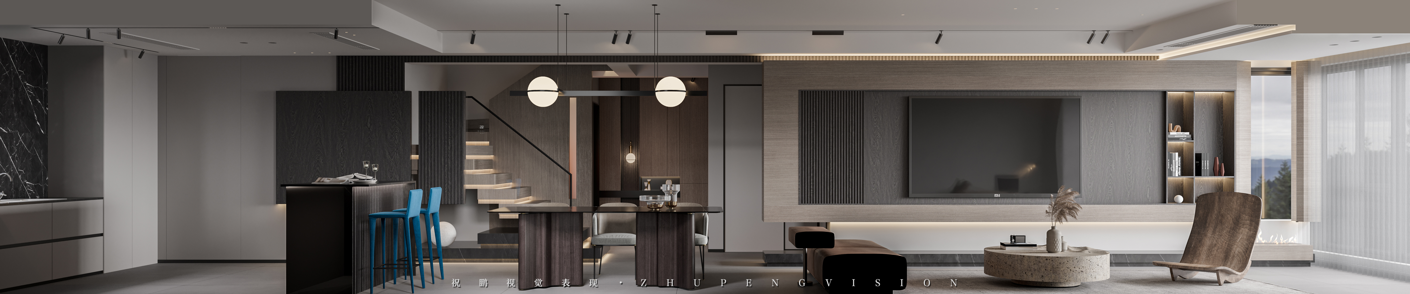 现代风格丨武汉祝鹏视觉表现-1