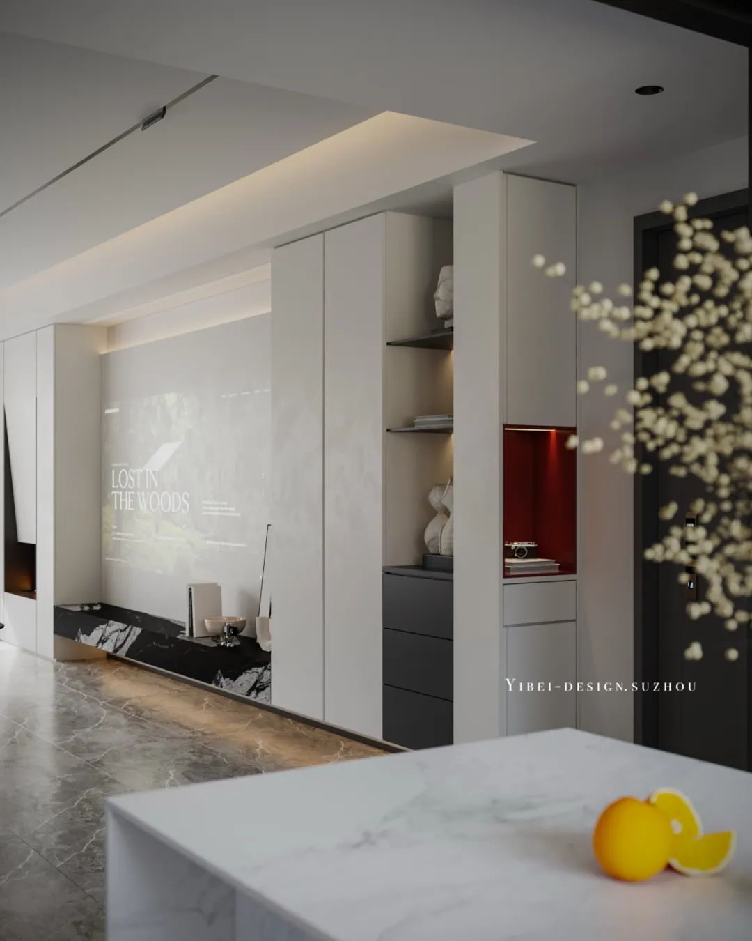 精装房改造中的灰度哲学 家装设计丨YIBEI DESIGN SUZHOU-8