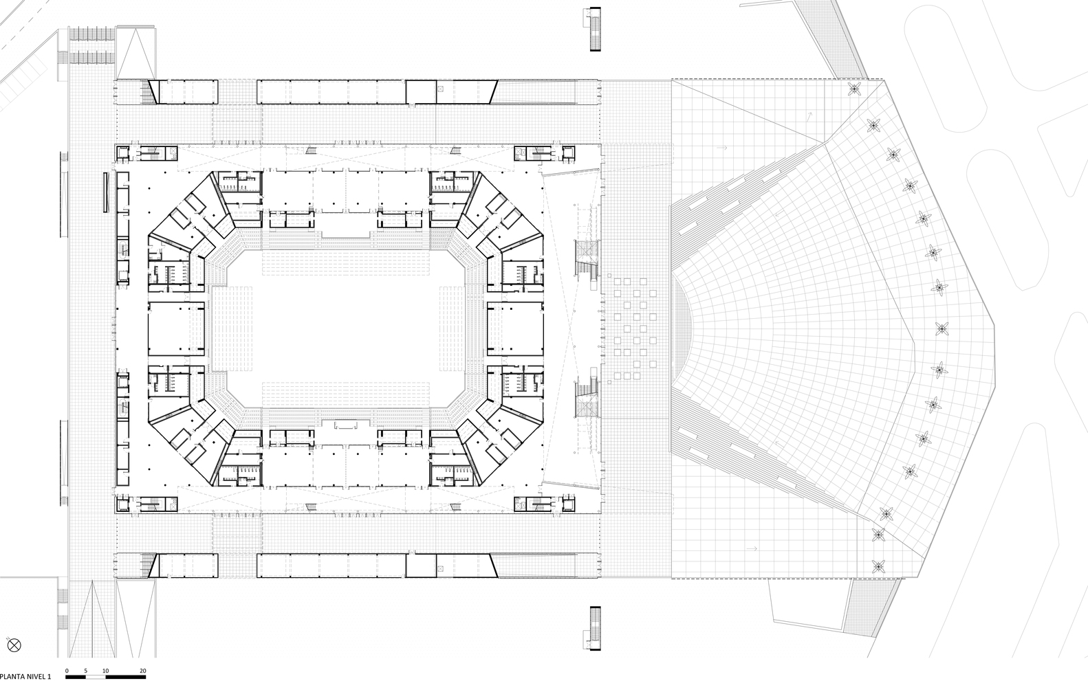 乌拉圭Antel Arena混合用途建筑-29