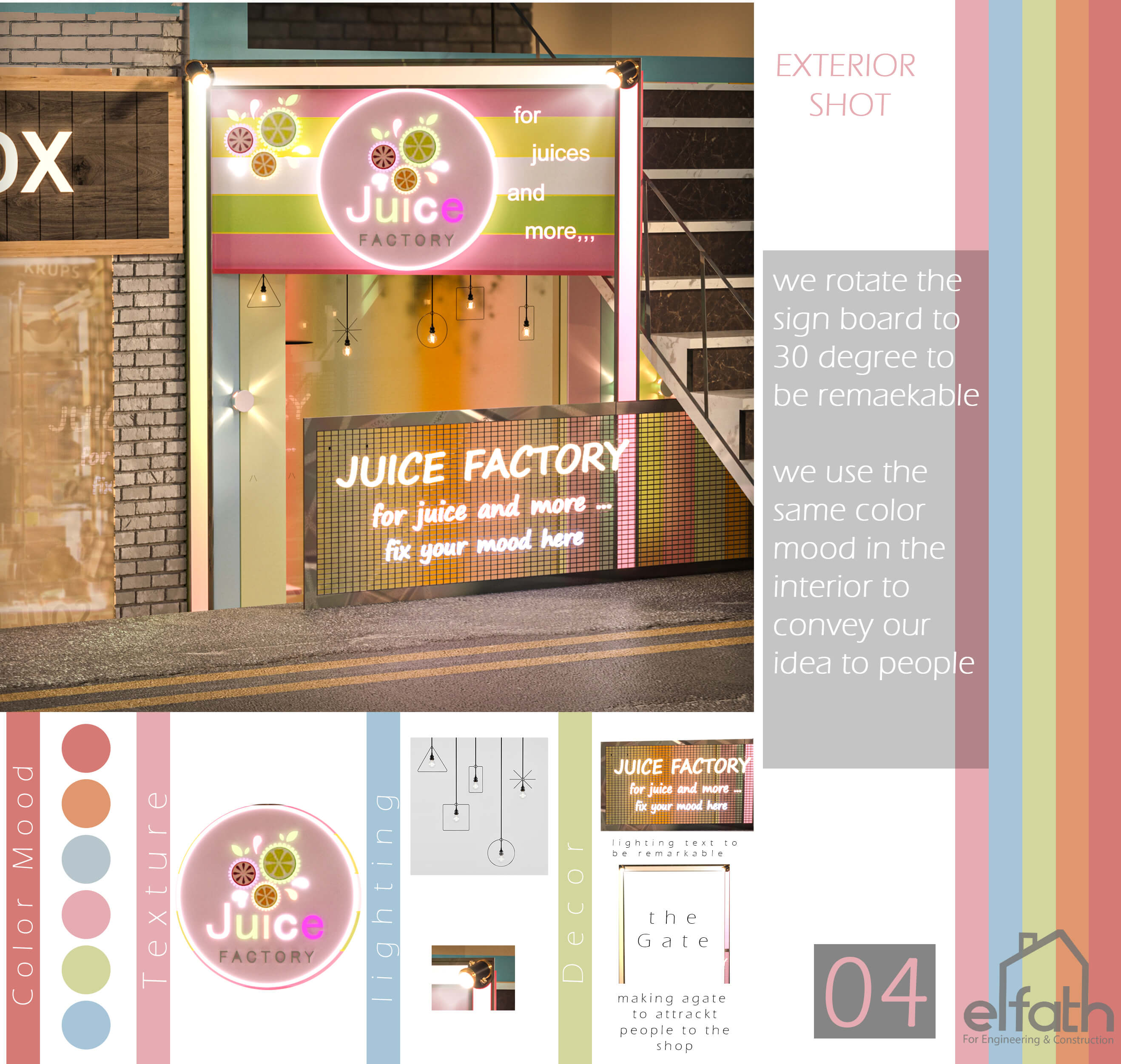 Juice Factory Mood Shop 室内外设计丨埃及丨El Fath Office-8