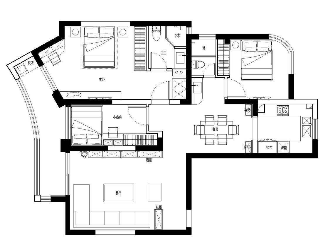 新都市印象主义家居设计 | 温暖午后与艺术共舞-7