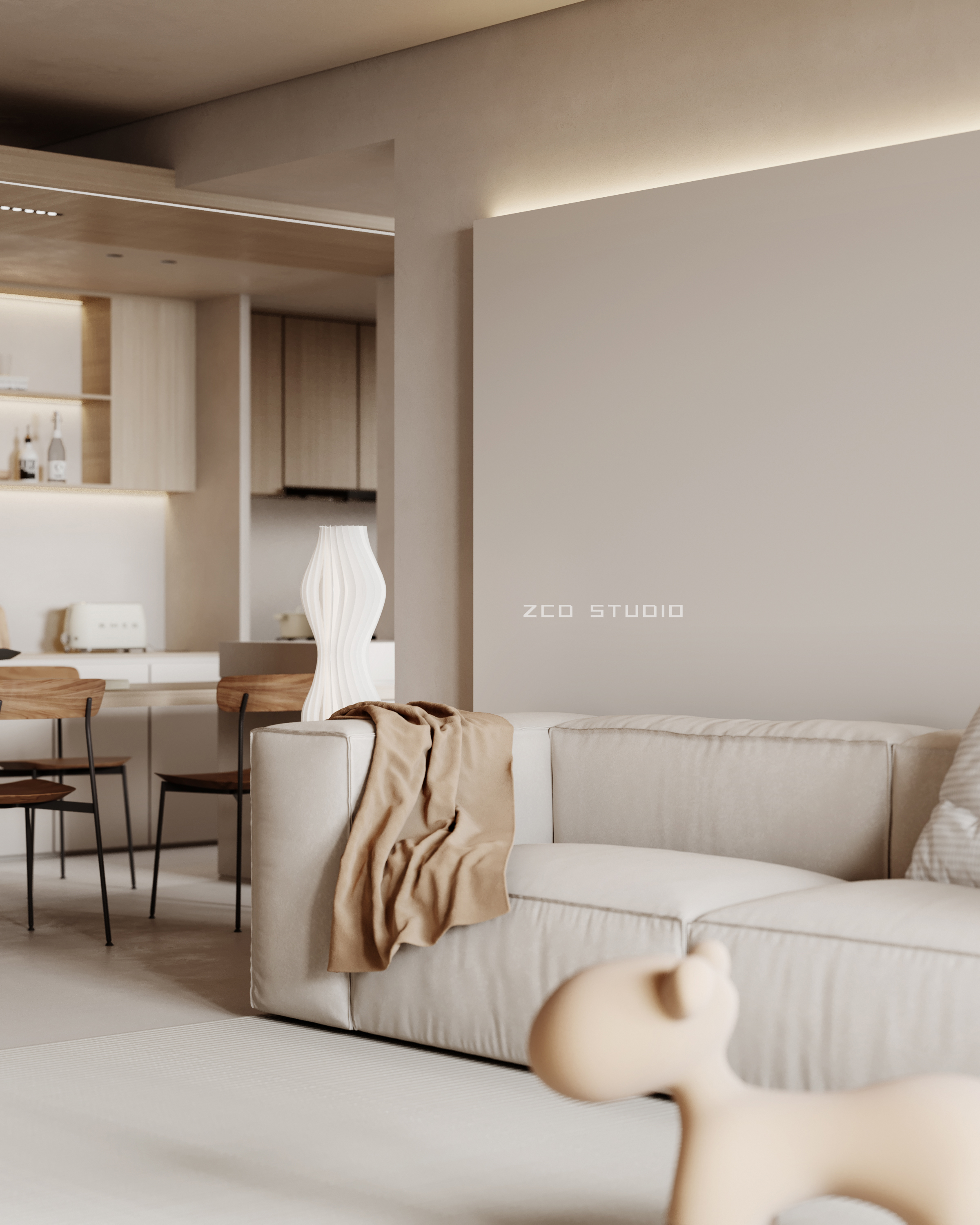 融合自然元素的 3Dmax CR5.2 室内设计案例-2