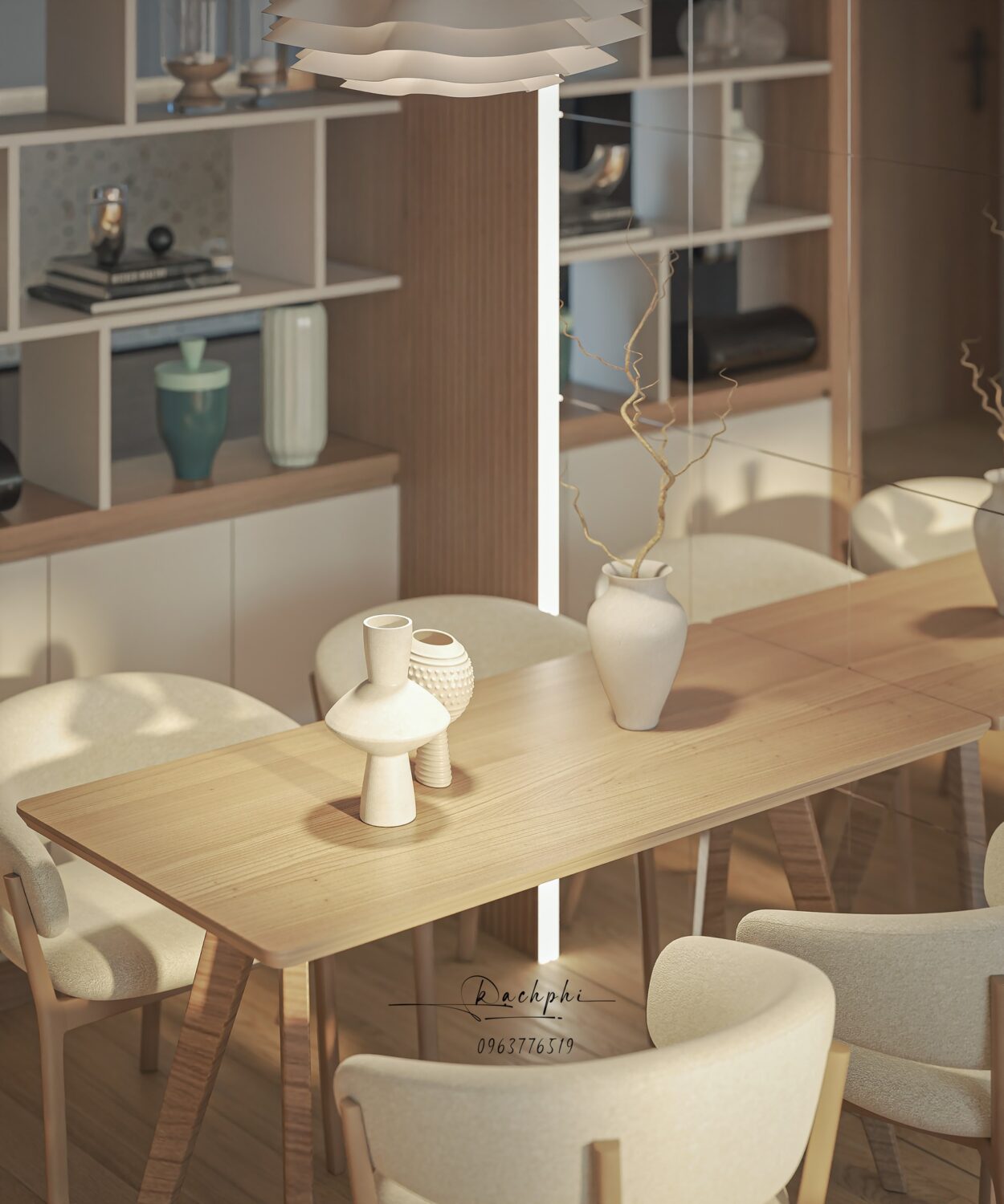 Sketchup公寓室内模型丨Phi Bach-7