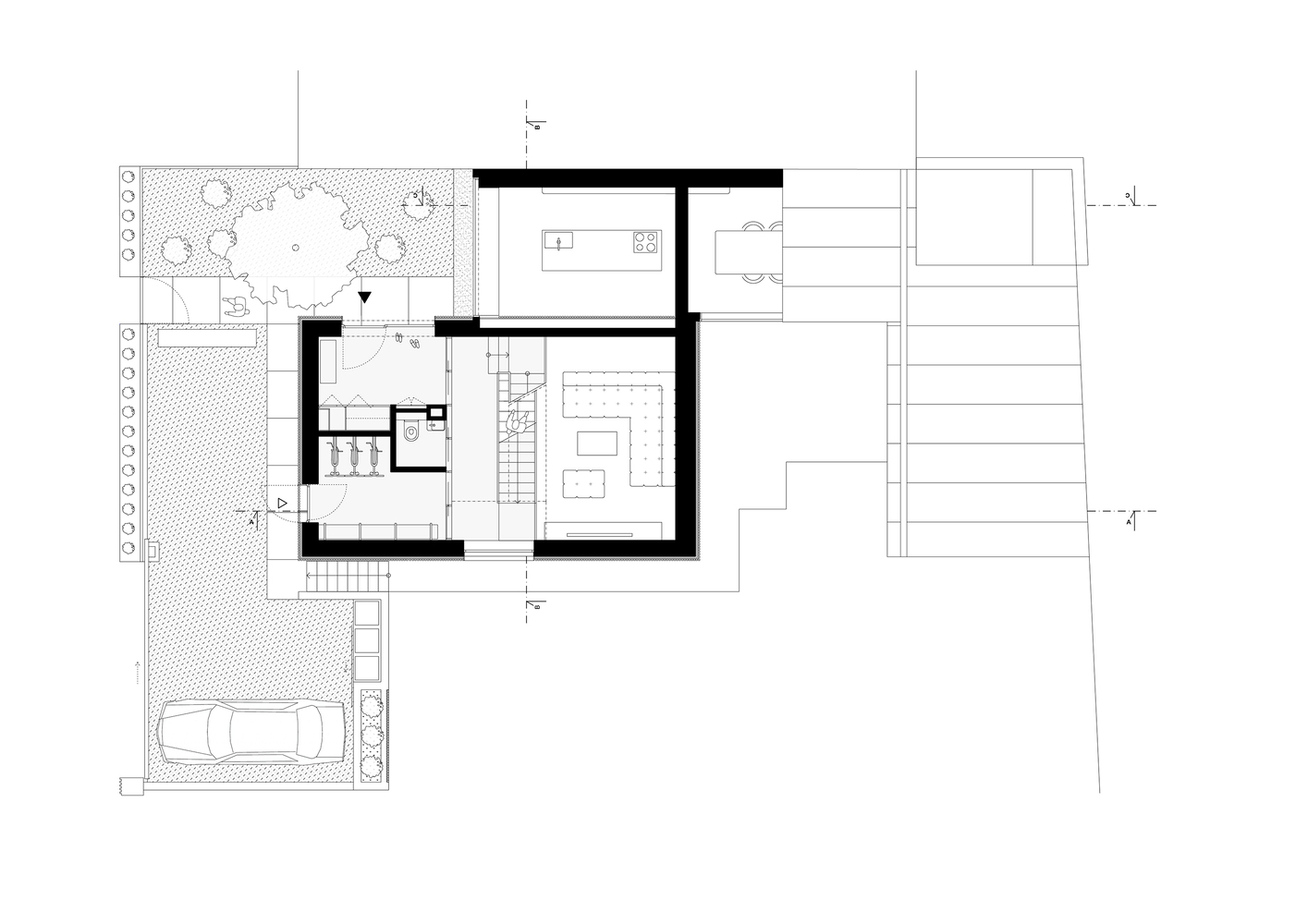 Na Rade House · 融合传统与现代的斯洛伐克家庭住宅丨斯洛伐克布拉迪斯拉发丨NOIZ architekti-58