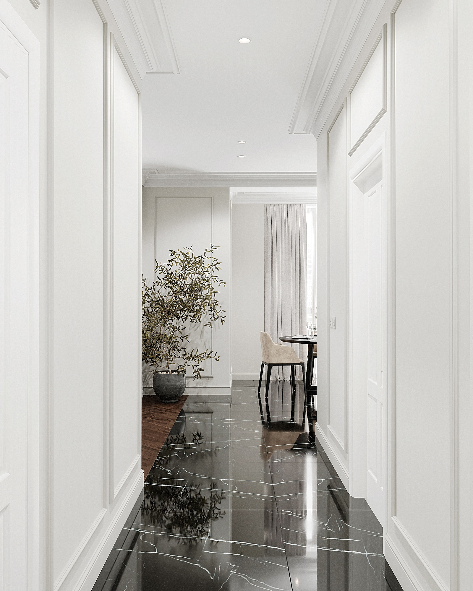 Kitchen living room visualization-13