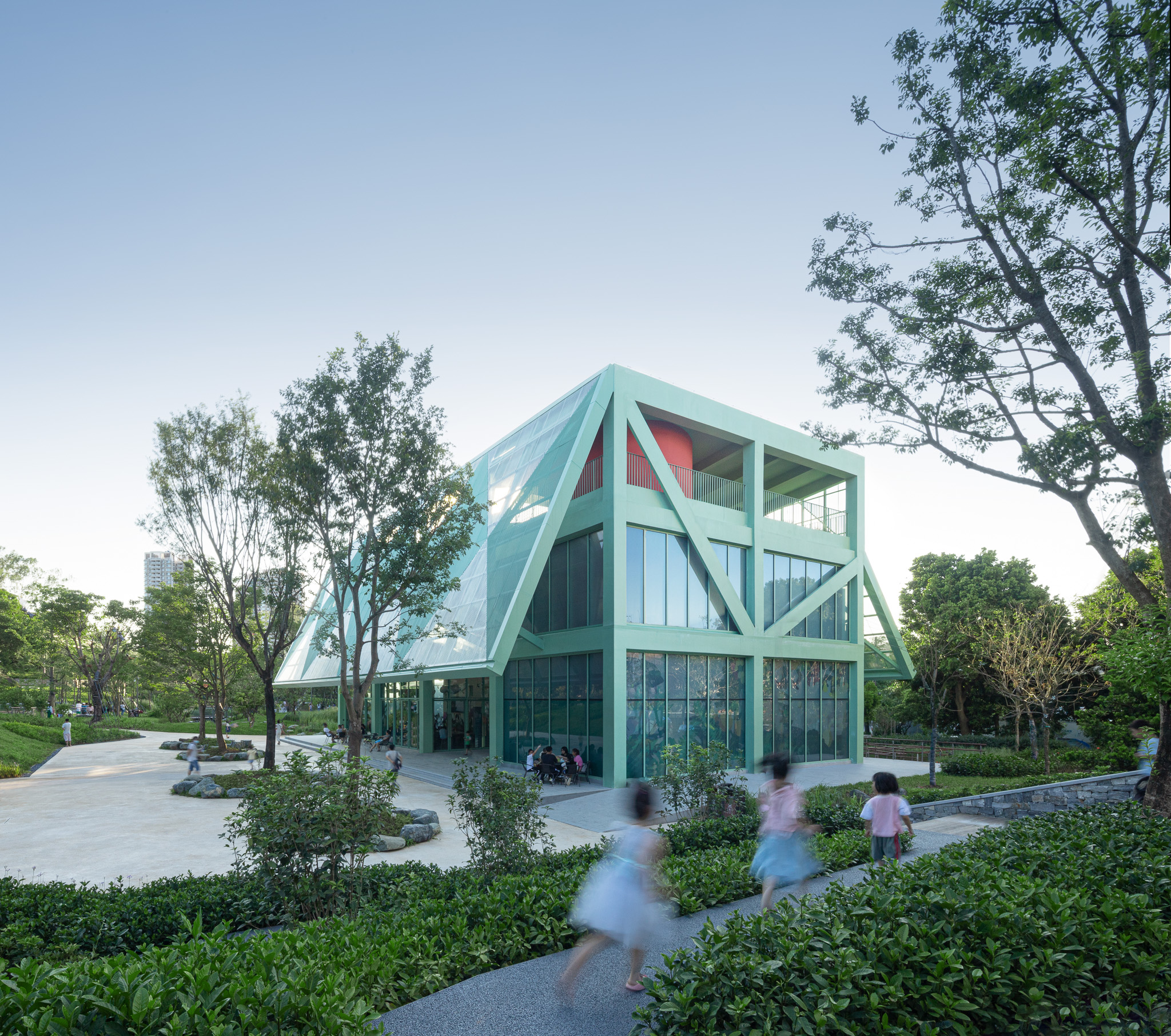 深圳坪山儿童公园“四顶屋”丨中国深圳丨Found Projects+Schneider Luescher-2