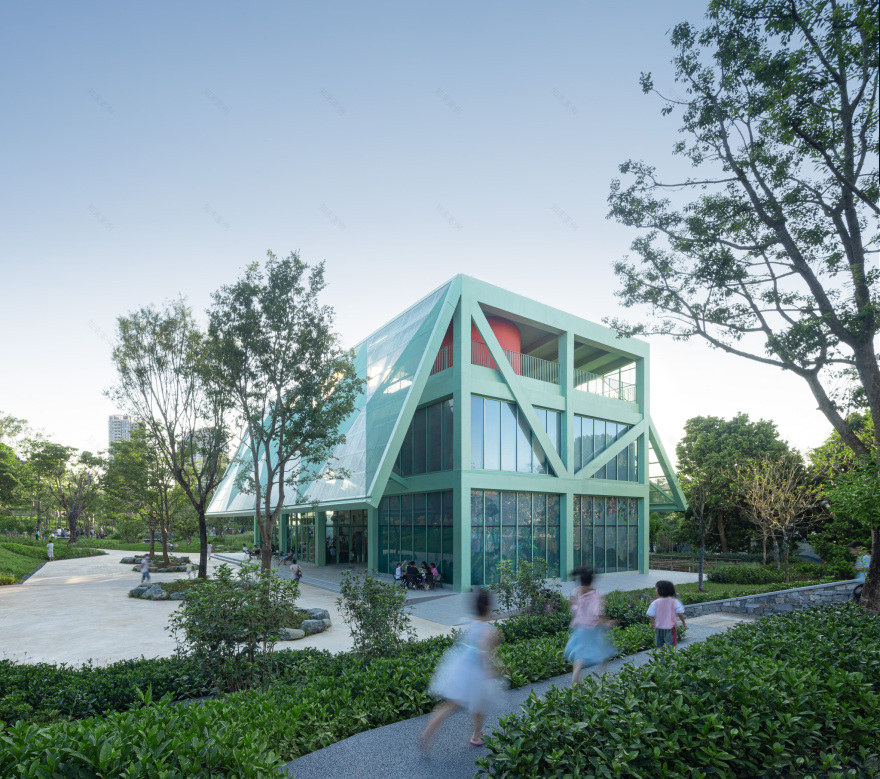 深圳坪山儿童公园“四顶屋”丨中国深圳丨Found Projects+Schneider Luescher-2