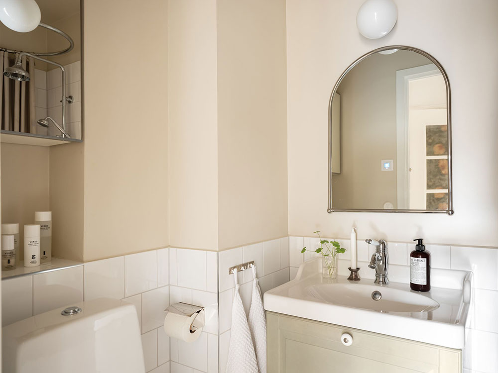 自然与复古 | 斯德哥尔摩温馨公寓设计-22