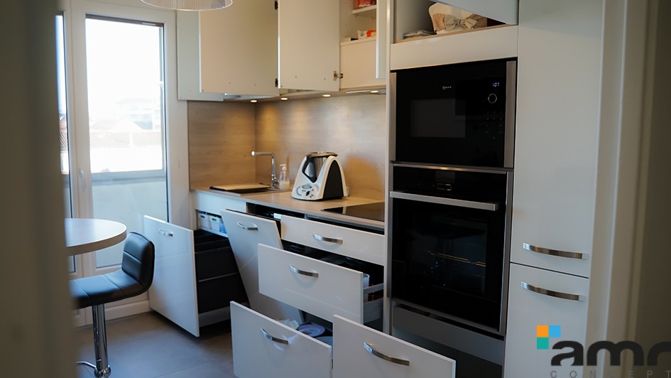 Pierre和Chantal家整体公寓装修项目丨AMR Concept-12