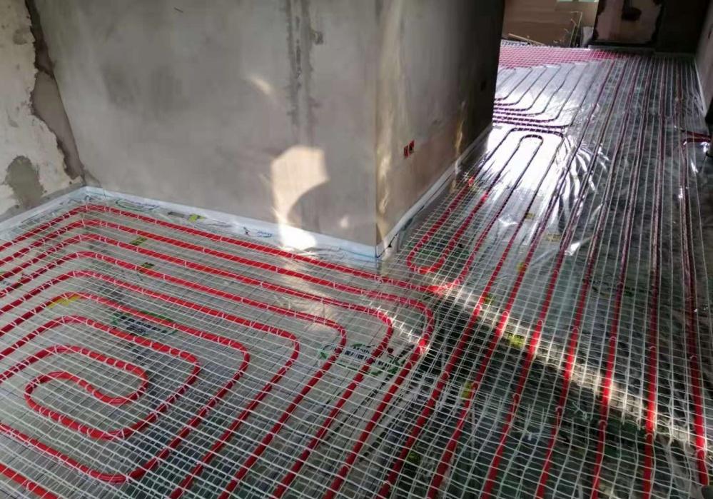 
上海闵行虹梅路3001弄水地暖安装效果图 -3