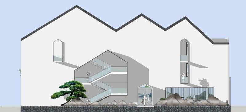 远山餐厅——现代艺术与传统元素的完美融合-27