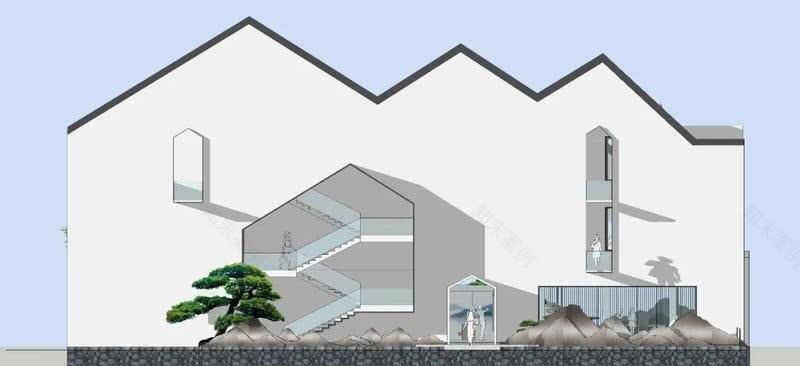 远山餐厅——现代艺术与传统元素的完美融合-27