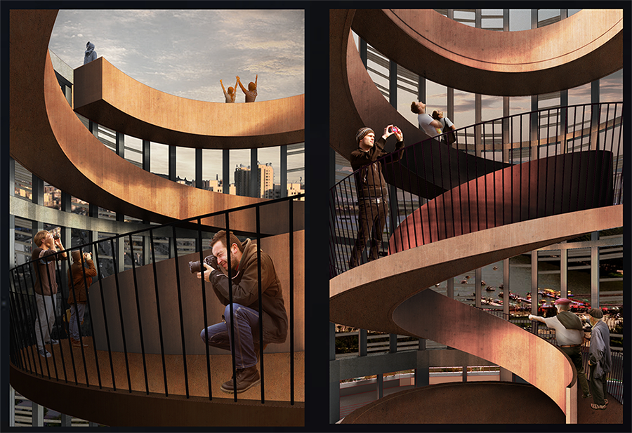 Q-CITY品质城市国际青年设计师竞赛优秀奖作品！工业遗址的回归——用温和的态度搭建工业建筑的落幕仪态！-73