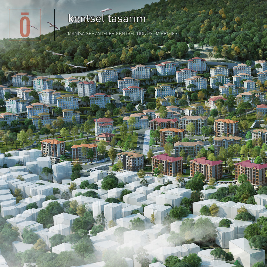 MANİSA ŞEHZADELER 城市规划 · 总体规划设计-1