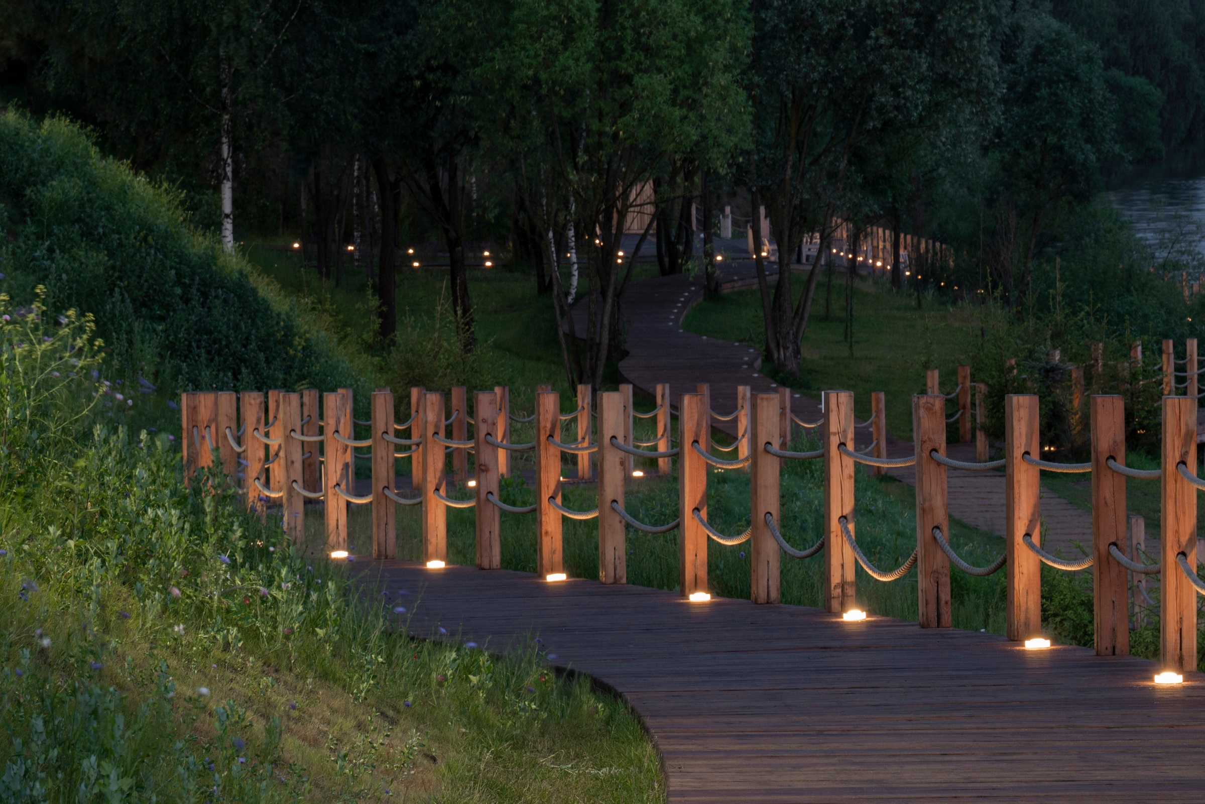 芭比海滩,起伏的城市海滩丨俄罗斯莫斯科丨Basis architectural bureau-28