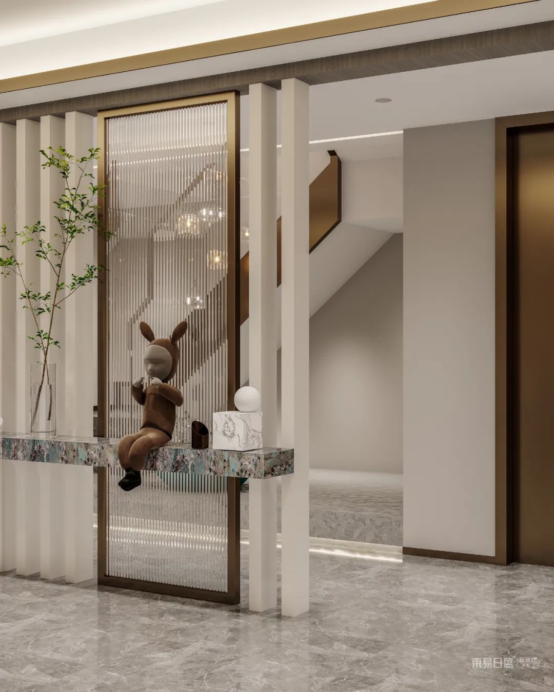 【新作首发】任周府作品：慢煮生活 | 颐和江南430㎡ 现代新中式-42