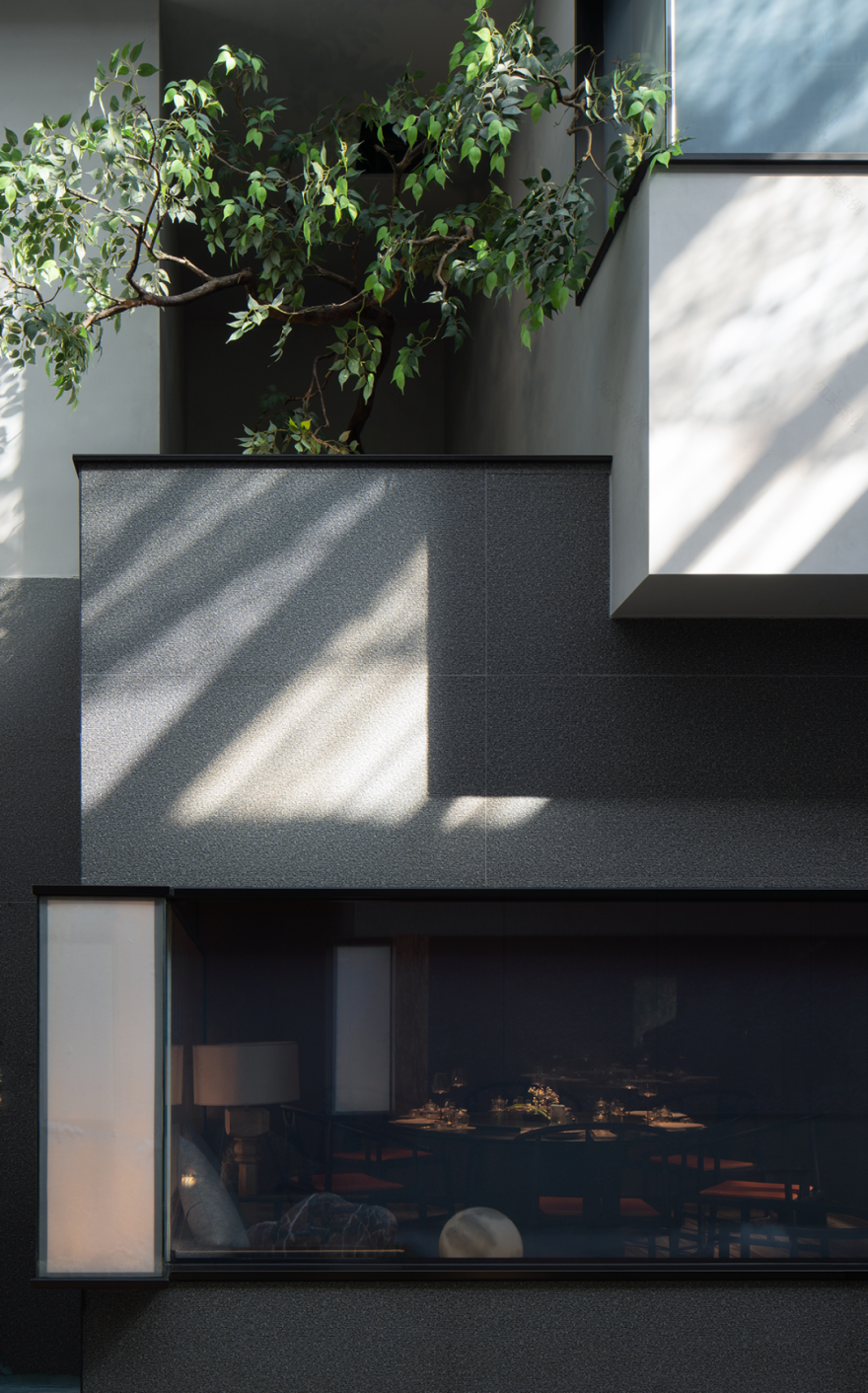 新周记·粤宴丨中国滨州丨杭州平行餐饮空间设计-37