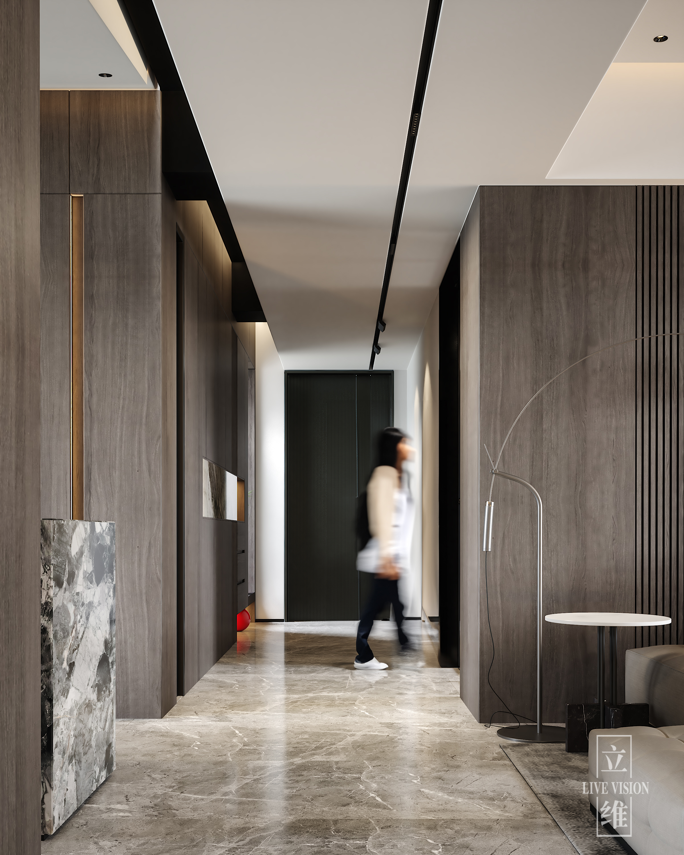 天合名门意式现代丨沐辰设计-9