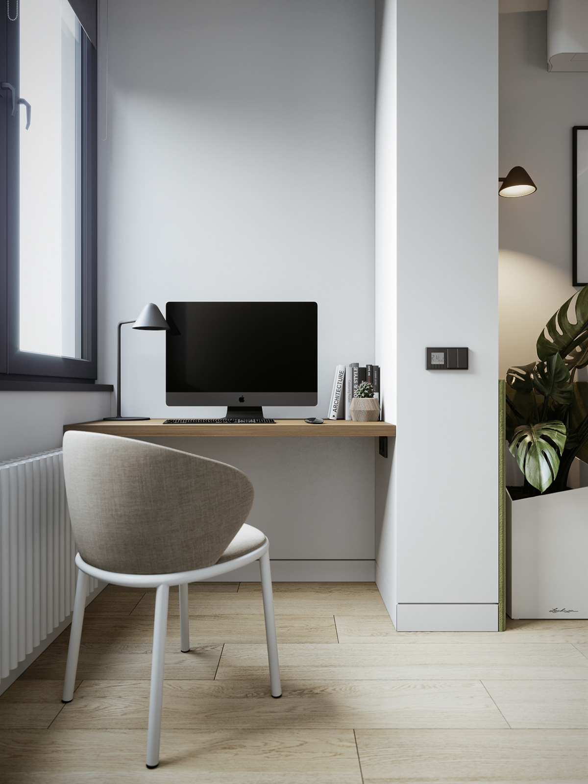 现代北欧风小户型，简单舒适的小窝-9