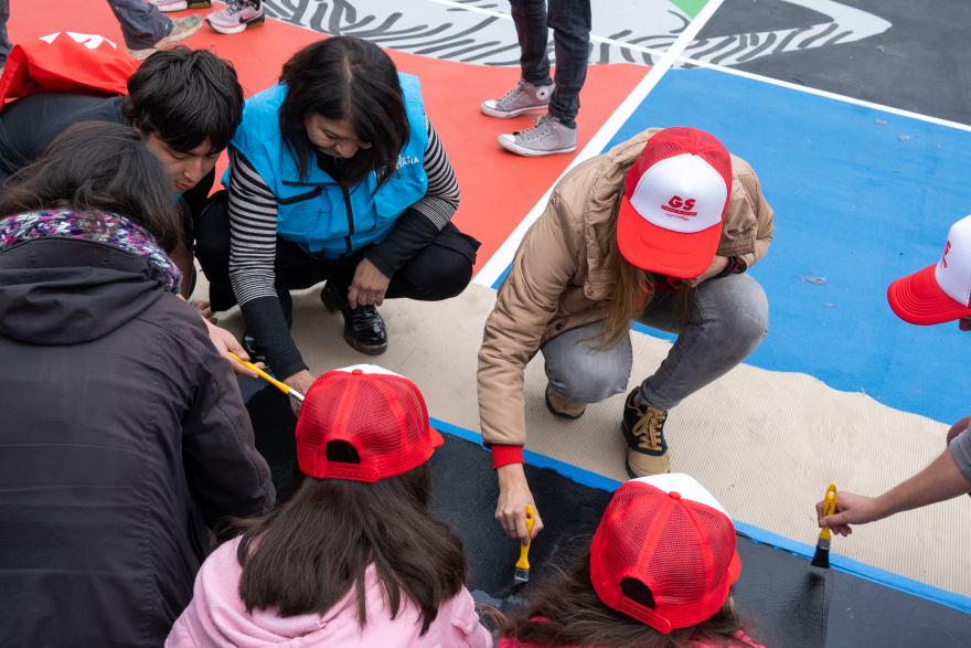 La Pintana 球场设计丨智利圣地亚哥丨Saint Robot-12