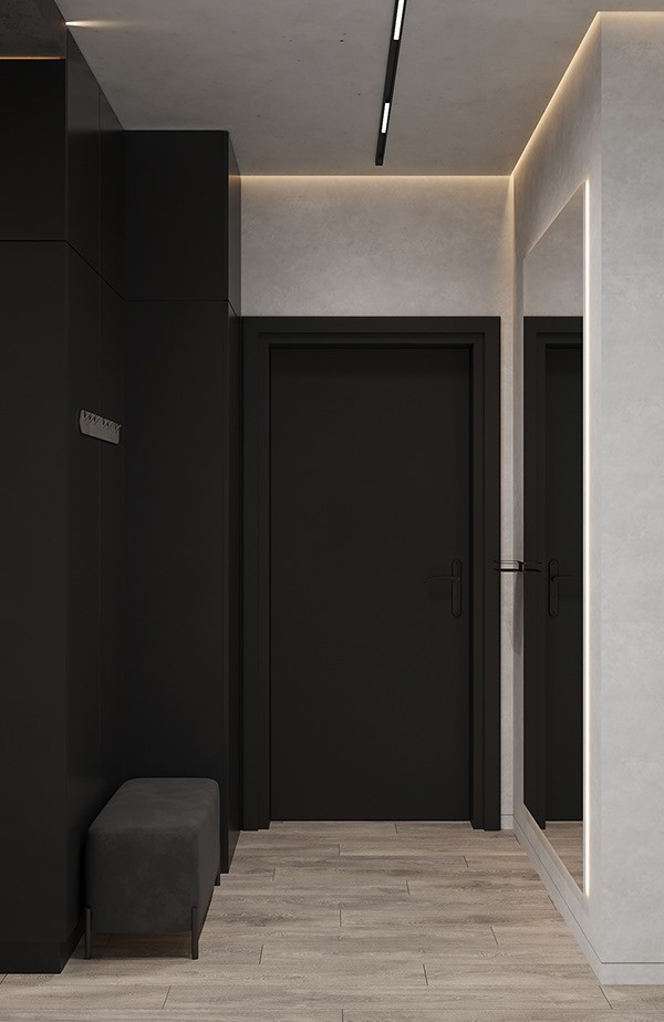 乌克兰基辅小空间公寓设计-0