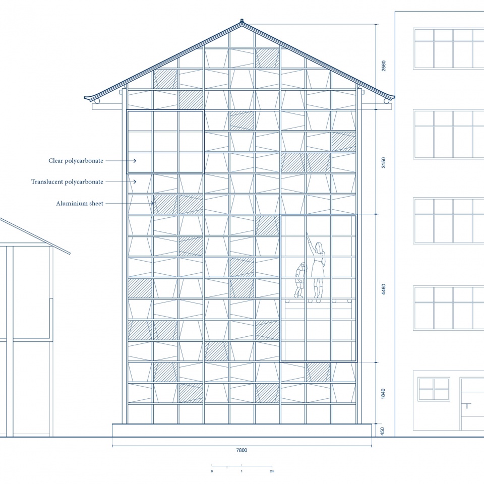 坪坦书屋 | 侗族木构建筑的现代诠释-14
