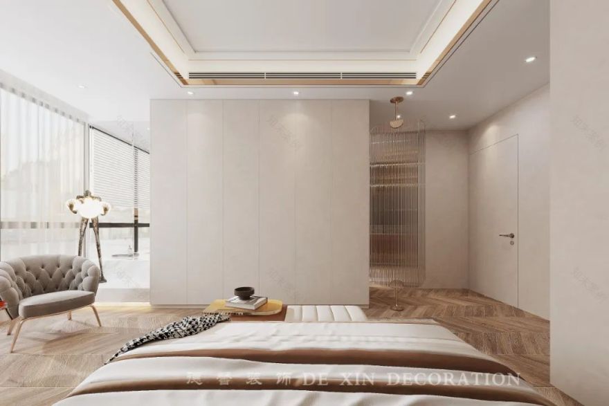 广州中海熙园别墅设计丨中国广州丨德馨装饰-35