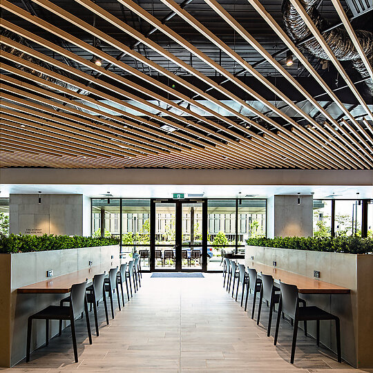 Northern Beaches Hospital - Forest Kitchen (Food Hall) by TORCA | Australian Interior Design Awards-3