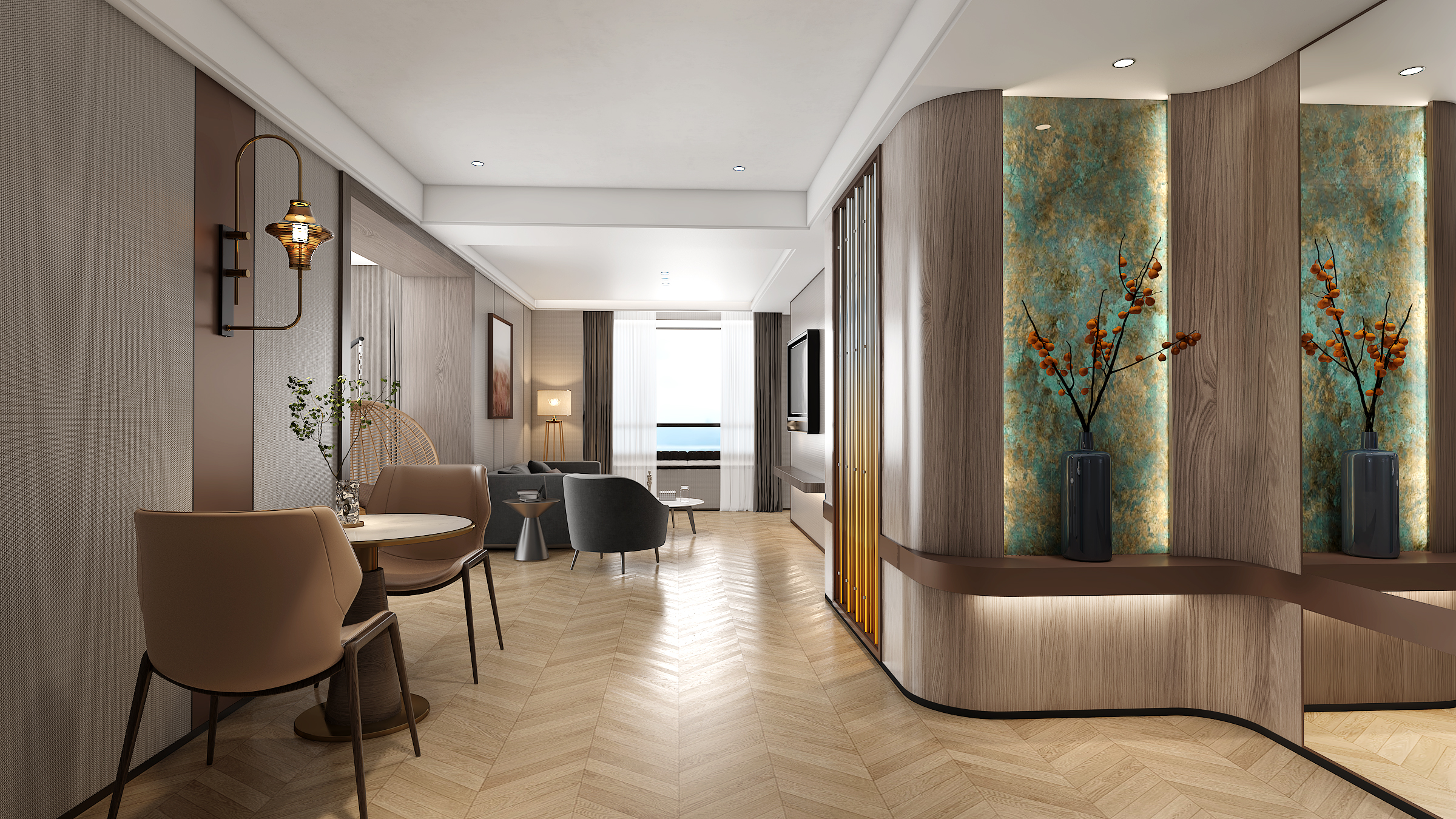 工装-酒店空间效果图-11