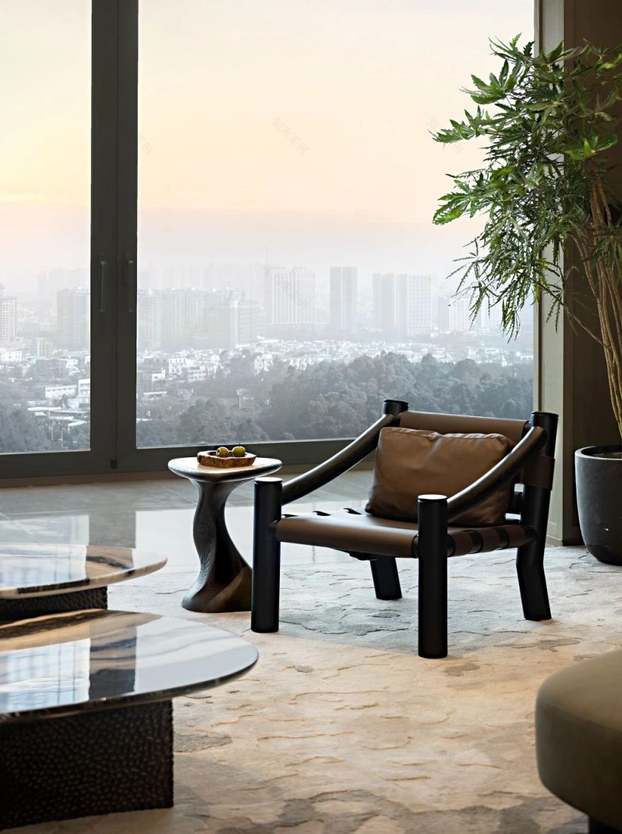 广州长隆越秀瑞麓府样板房建面约253,205m²户型丨中国广州丨硬装矩阵纵横,软装矩阵鸣翠-18