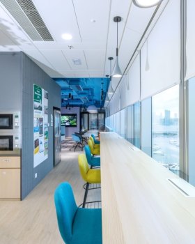 索尼香港办公室·“放松”的灵动空间丨中国香港丨Centre Base