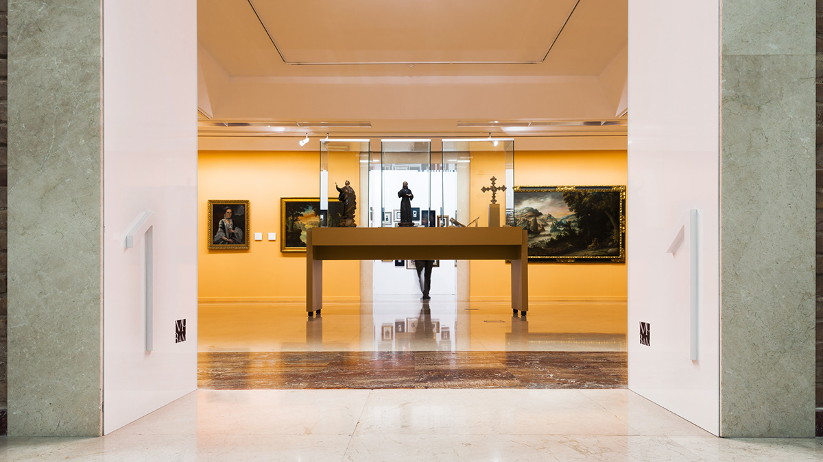 和谐融入的艺术馆新标识系统设计-12