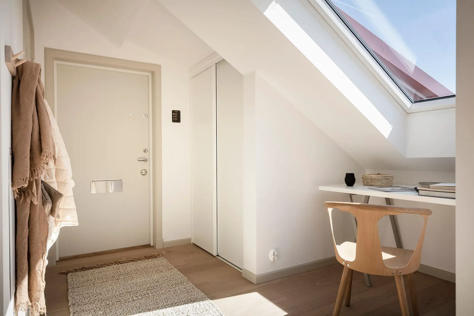 瑞典 35 年建筑 42m2 精致阁楼公寓-20