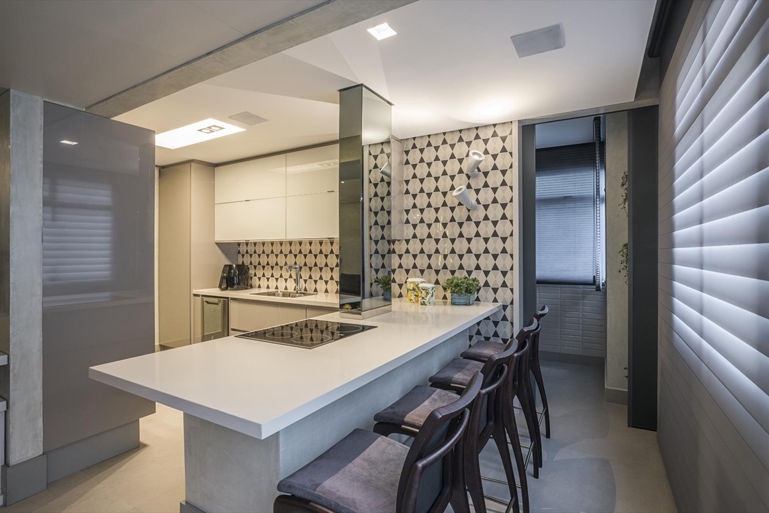 巴西 45 平米智能公寓，年轻夫妇的舒适生活空间-5