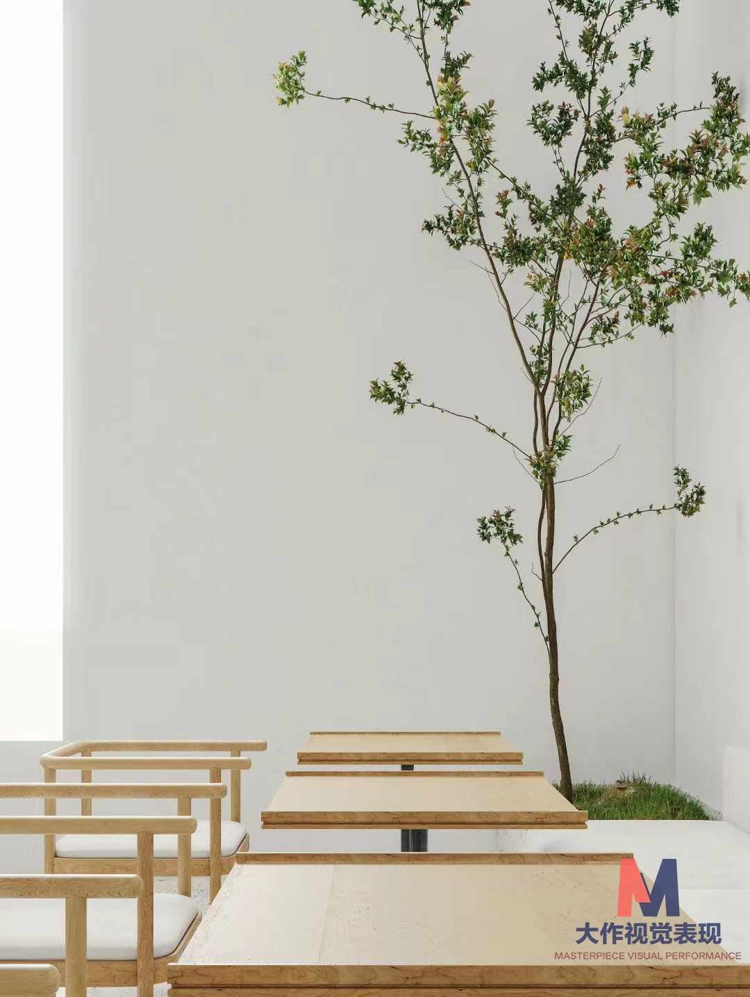 现代极简小餐厅-6