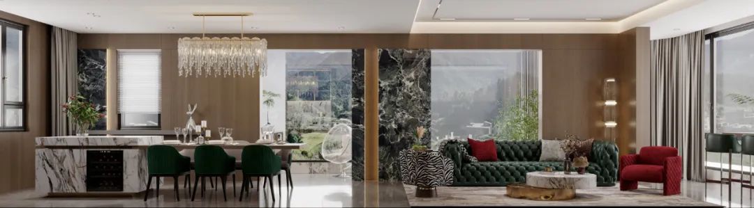 方案 | YJD：天风云墅340㎡顶层复式！-6