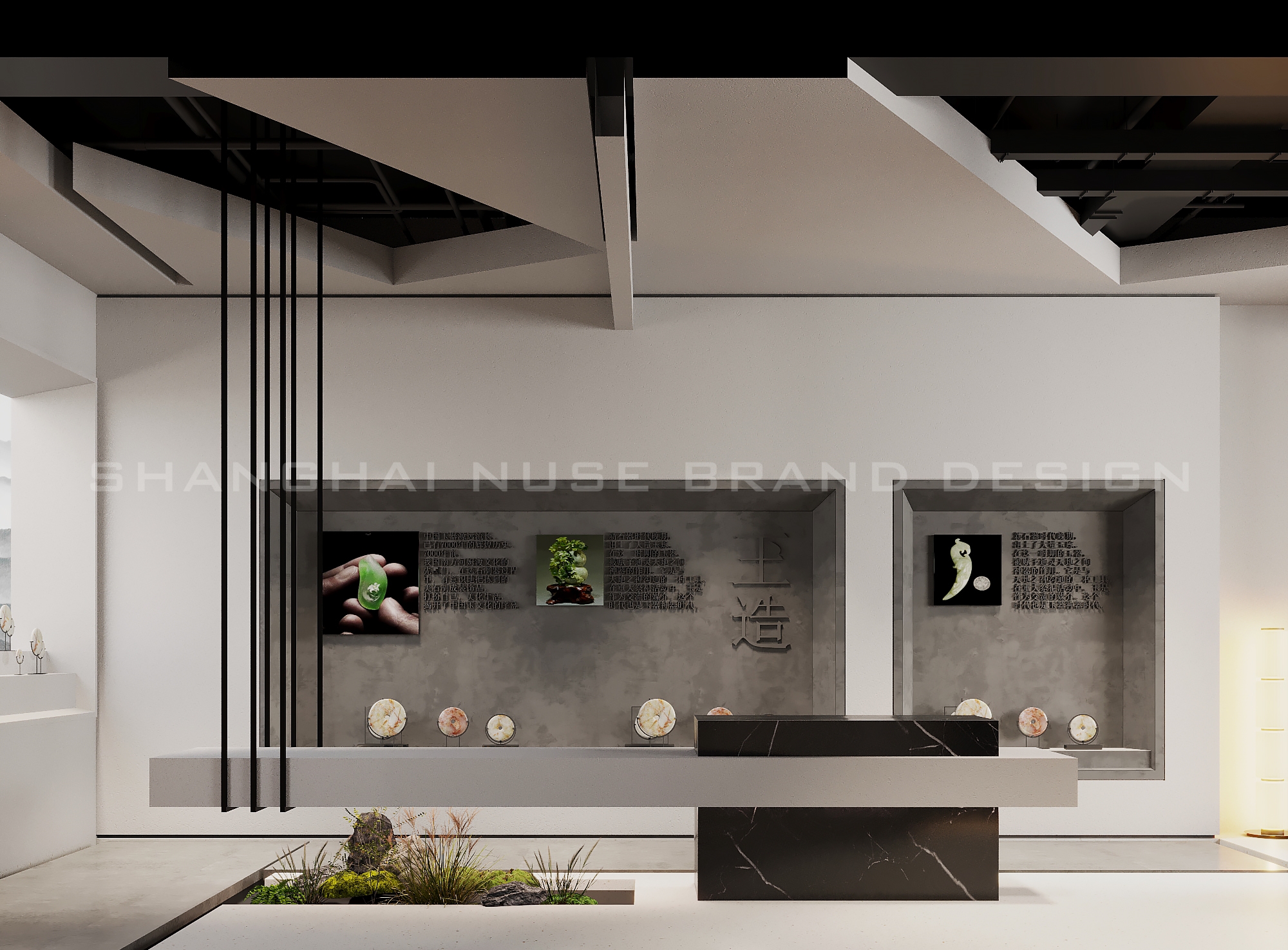 玉见东方玉石店设计丨木村空间设计有限公司-17