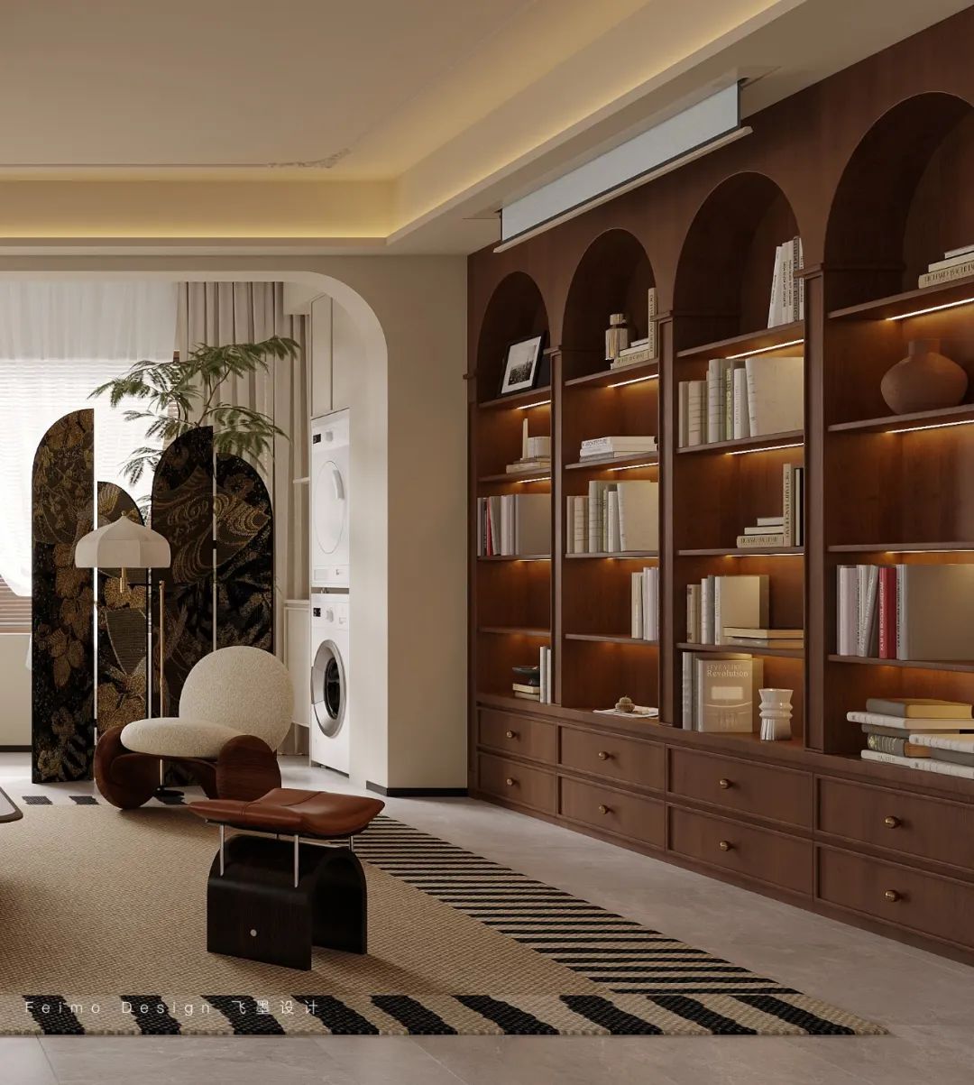 龙湖光年小区镜像户型设计丨飞墨设计-26