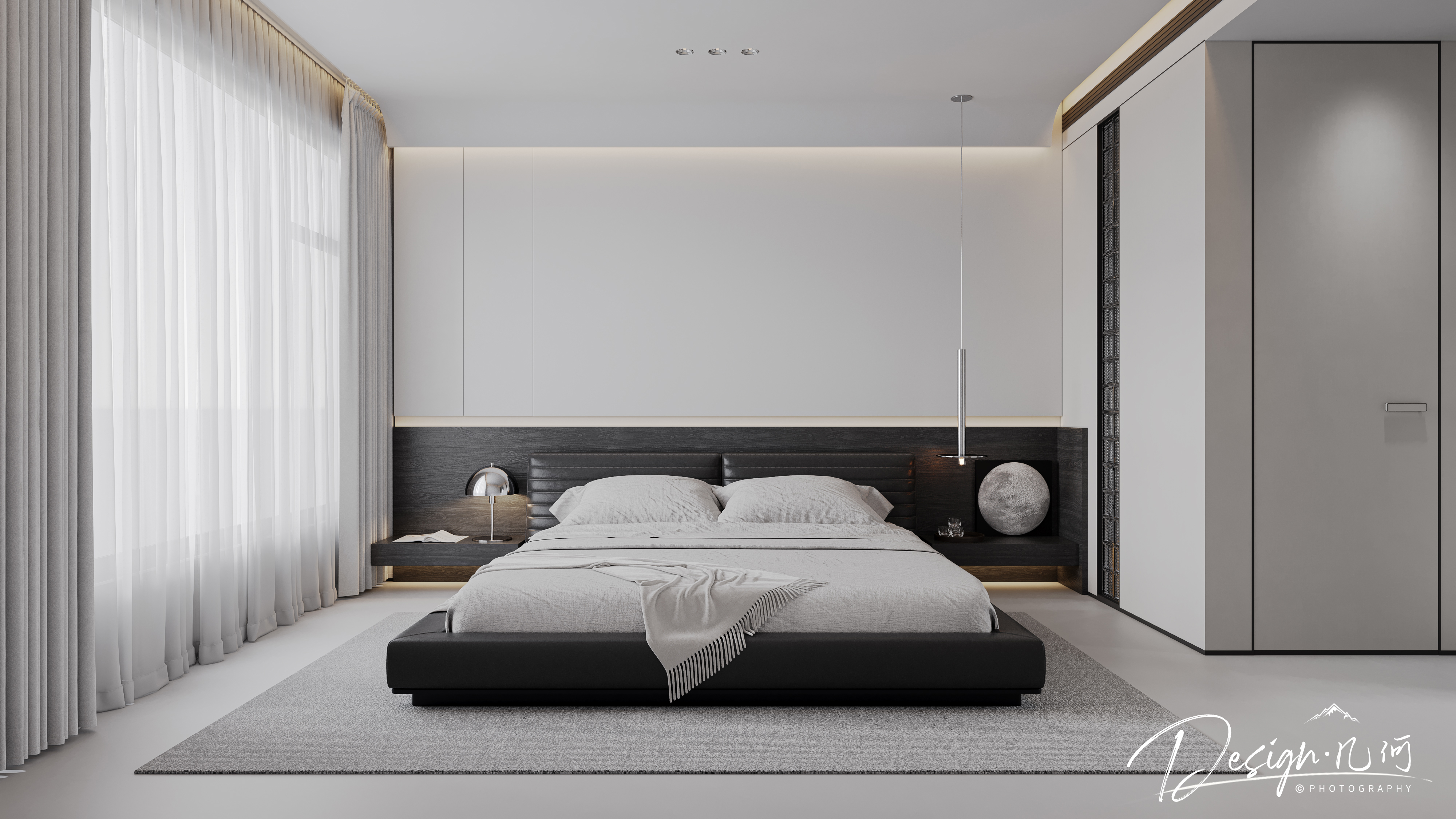 几何空间视觉表现 | 江山赋现代客餐厅-12