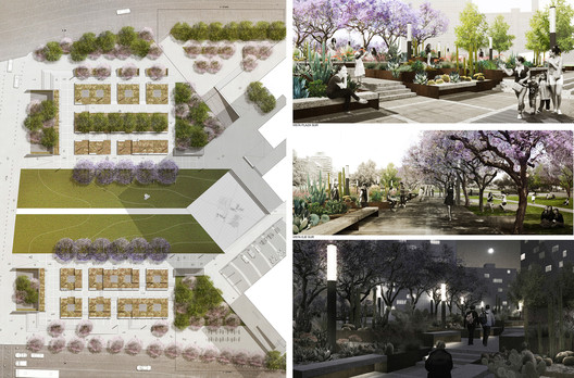 Torres de Tajamar公共广场设计竞赛项目丨智利-48