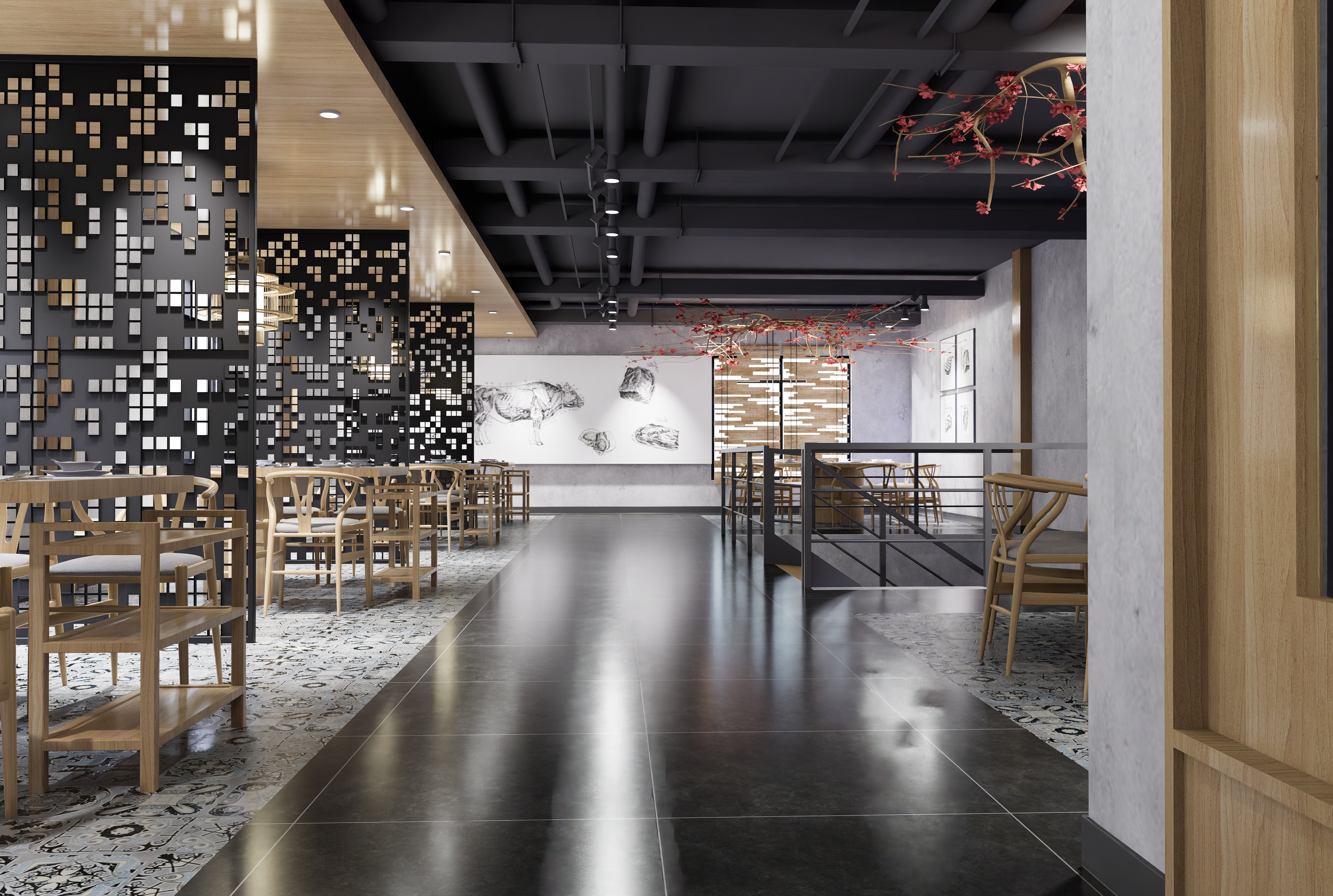 牛大馆方案效果图-6