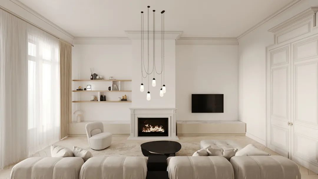 新古典主义室内设计丨法国-71