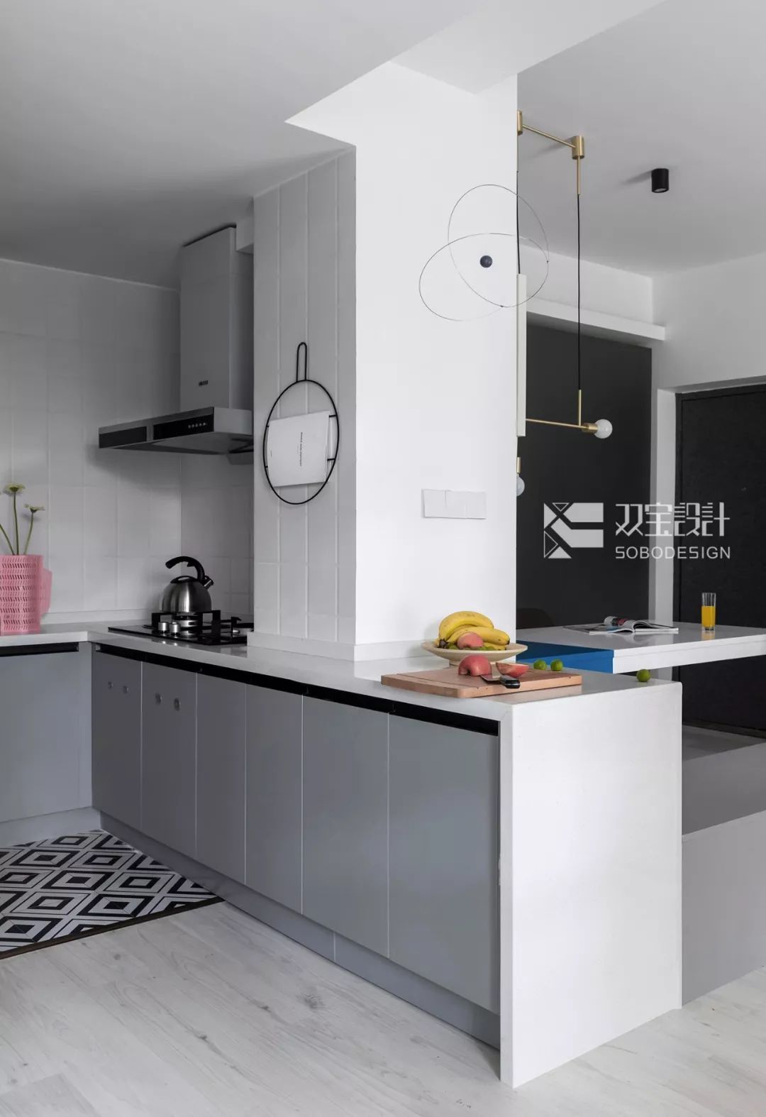 双宝新作 | 小跃层大改造,清爽北欧风来袭-46