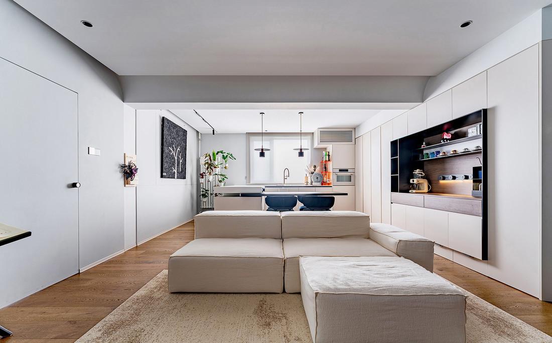 105㎡简约风,玩转通透格局秒变大横厅-12