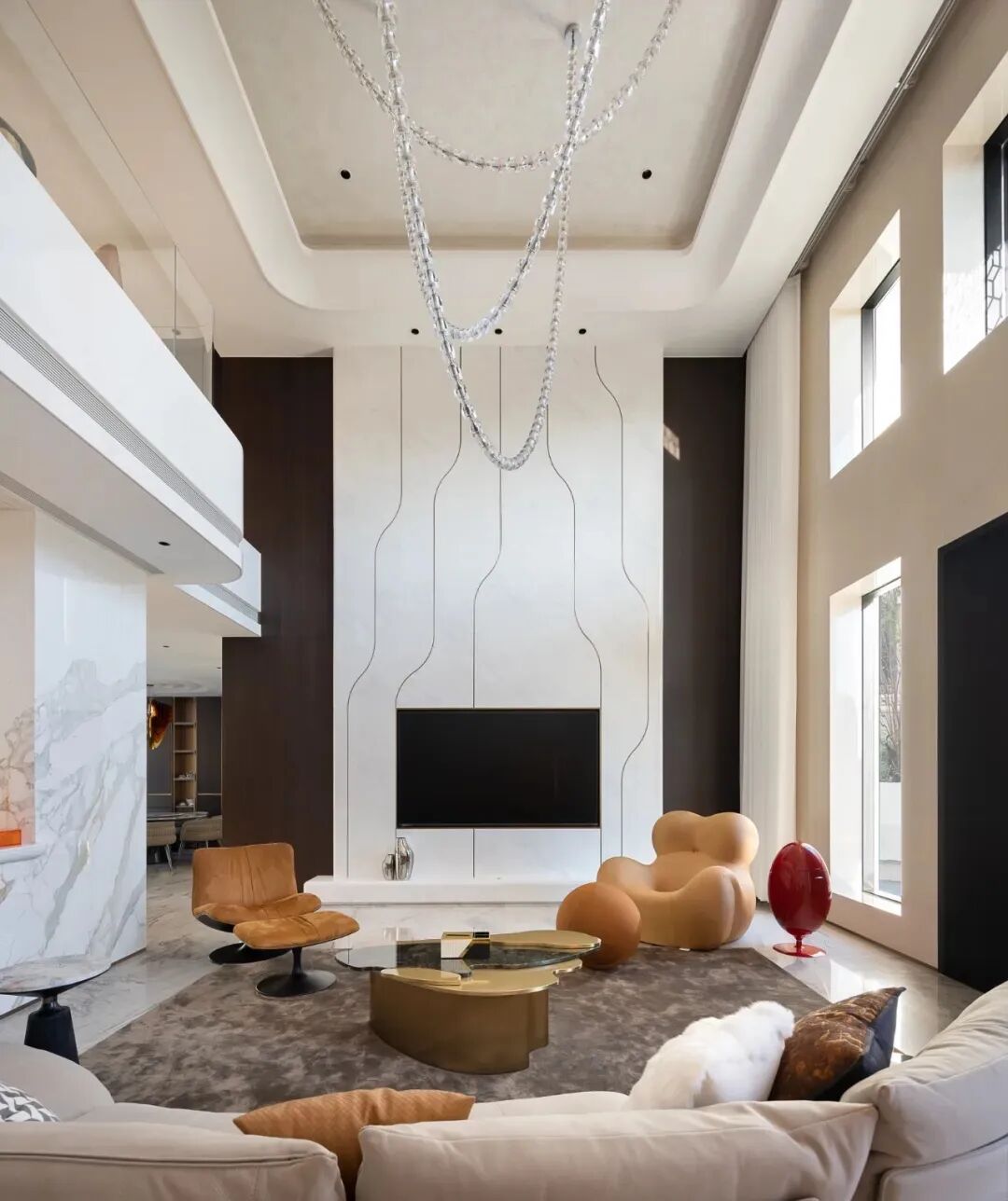 世茂摩天城1500㎡极简豪宅丨中国泉州丨磐之石设计（厦门）-0