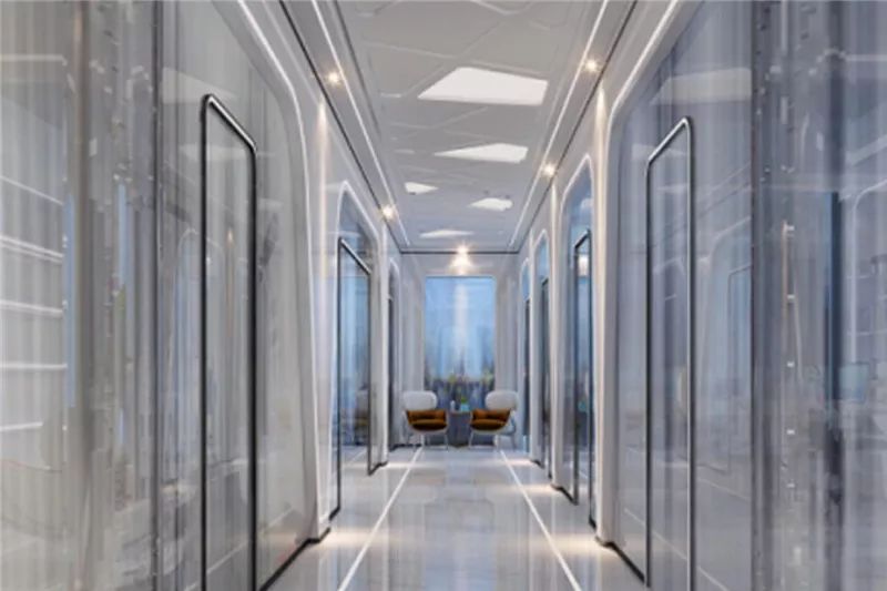 圆融未来，水星办公空间的光影魅力-17