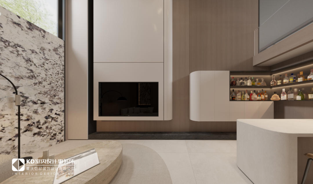 华宇御澜湾300㎡自然风丨中国重庆丨KD室内设计事务所-20