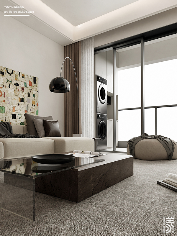 Young 设计 · 现代简约风婚房设计丨美国贝城丨深圳漾空间设计有限公司-23